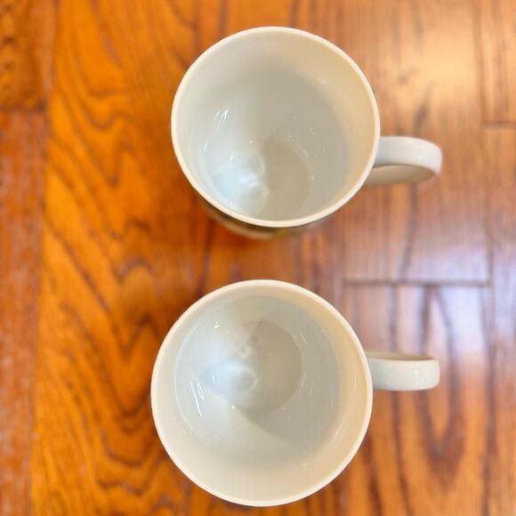 Four Fitz And Floyd Holly Hat Snowman Christmas Coffee Mugs Tea Cups Set of 4 - Picture 13 of 16